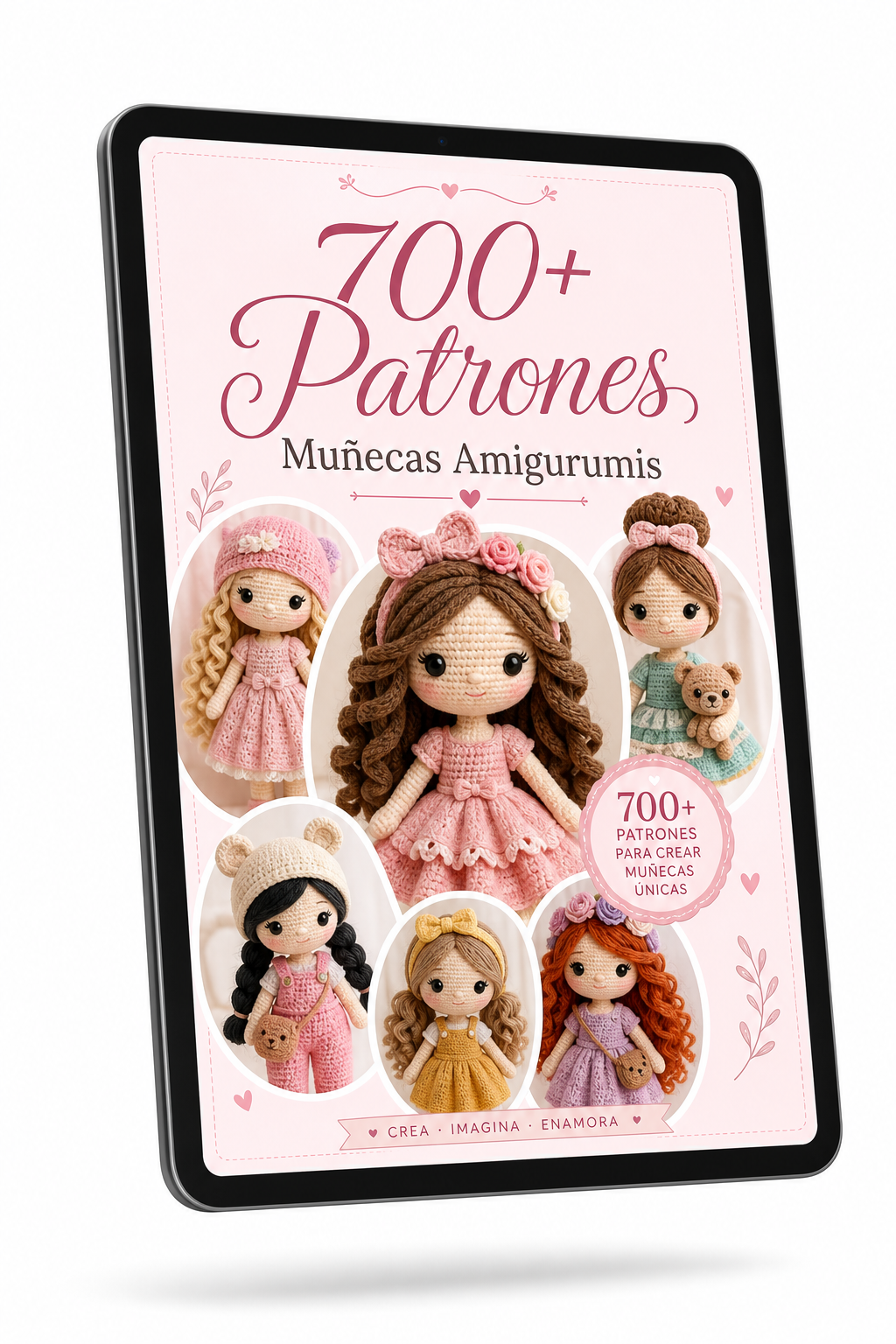 700+ Patrones de Muñecas Amigurumis